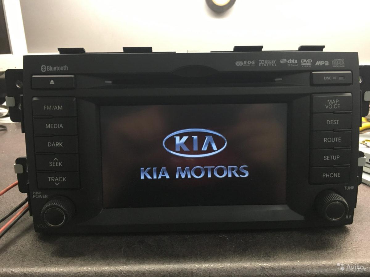 Штатная магнитола KIA